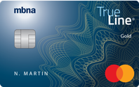 MBNA True Line® Gold Mastercard® credit card 