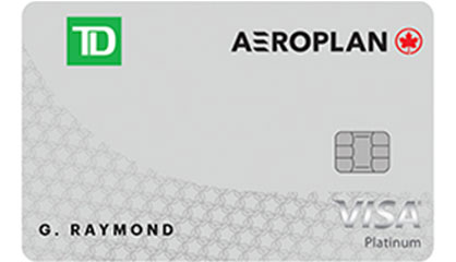 TD Aeroplan Visa Platinu Credit Card review